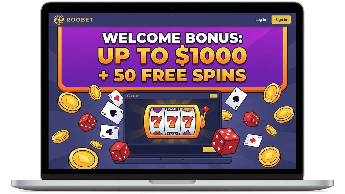 Roobet bonus en spellen